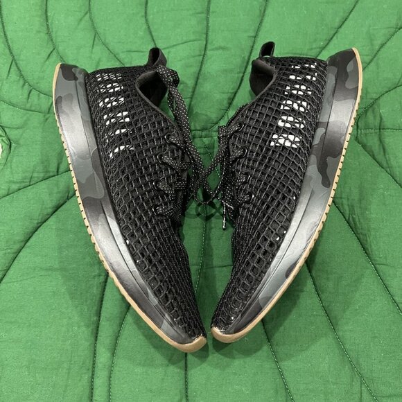 NOBULL Mens 7 Womens 8.5 Diamond Mesh Camo Dark Gum Training Running Sneakers - Picture 4 of 7